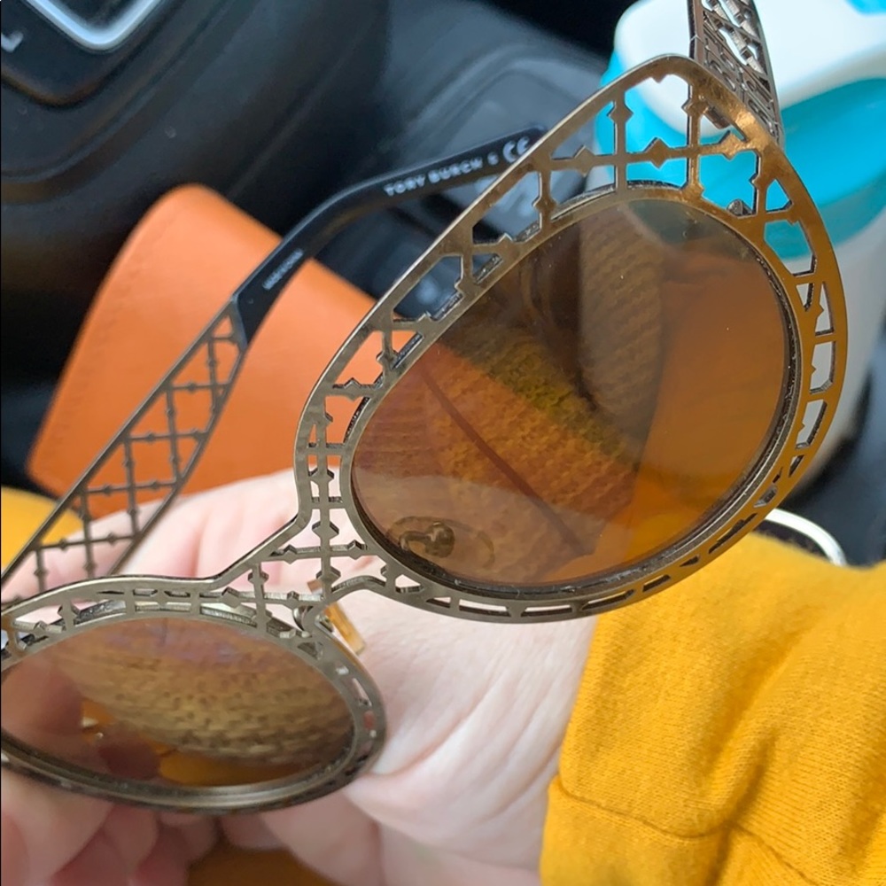 Tory Burch metal sunglasses